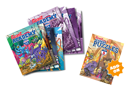 Beast Academy Books Level 5 full set